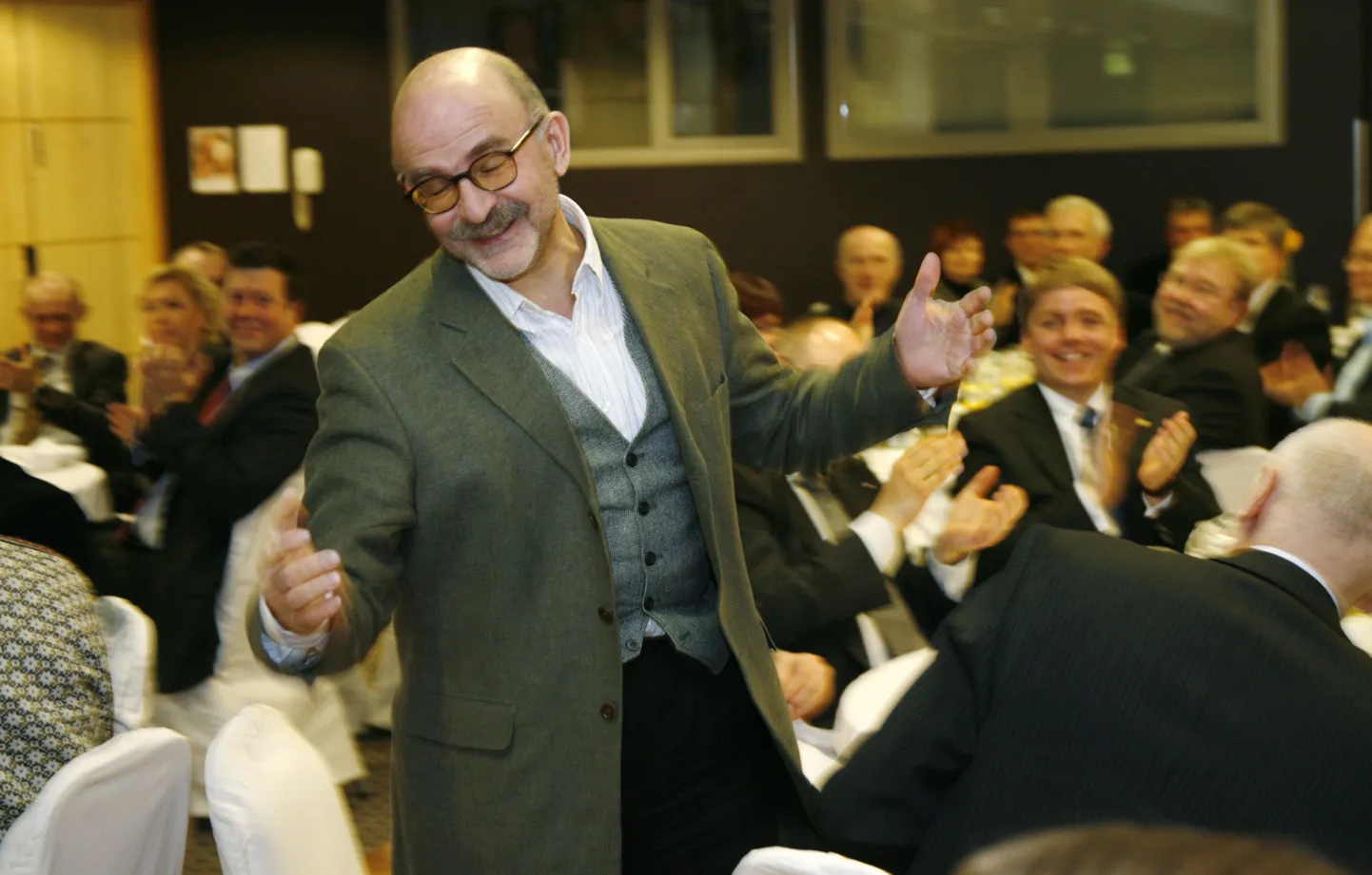 Hotelli Reval Olümpia konverentsisaalis toimus Postimehe iga-aastane arvamusliidrite lõuna. David Vseviov.