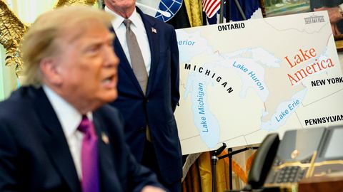 Trump nimetas Ontario järve ümber Ameerika järveks
