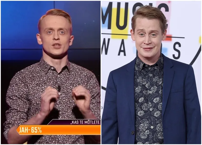 Märt Koik ja Macaulay Culkin.