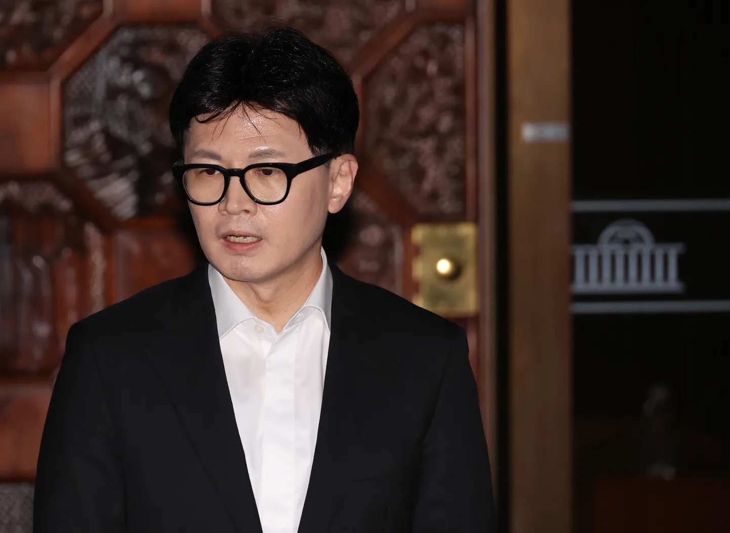 Valitsuspartei liider Han Dong-hoon.