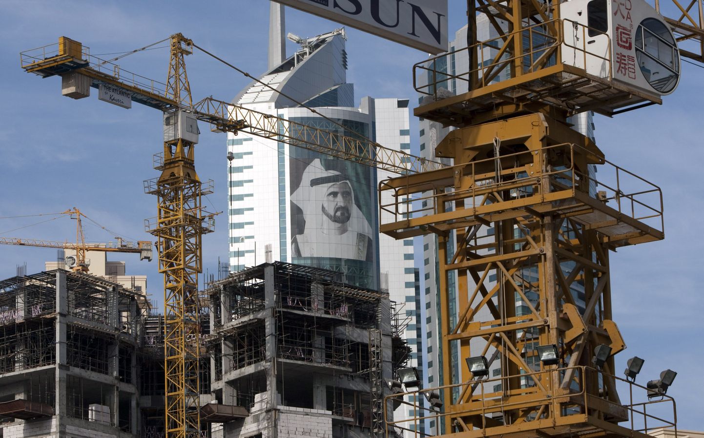 Ehitusplats Dubais.