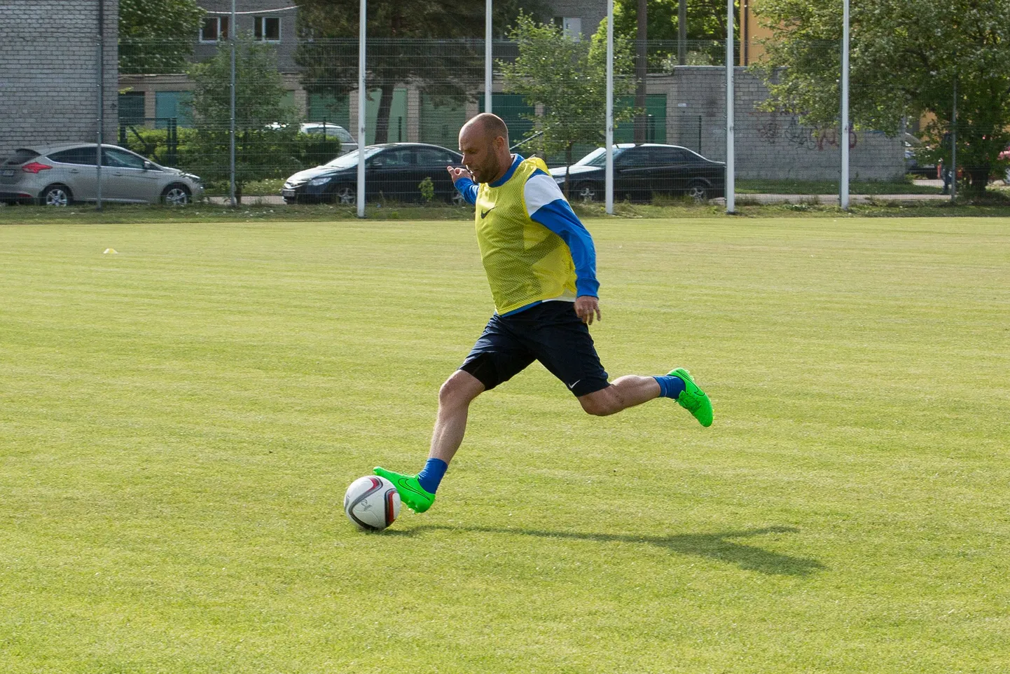 Joel Lindpere treeningul.
