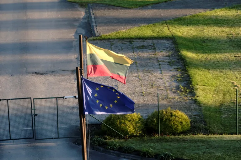 Leedu ja Euroopa Liidu idapiir Valgevenega.