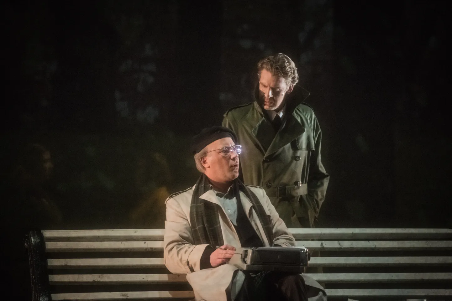 René Soom (Lennart Meri) ja Priit Volmer (Manfred MIM).