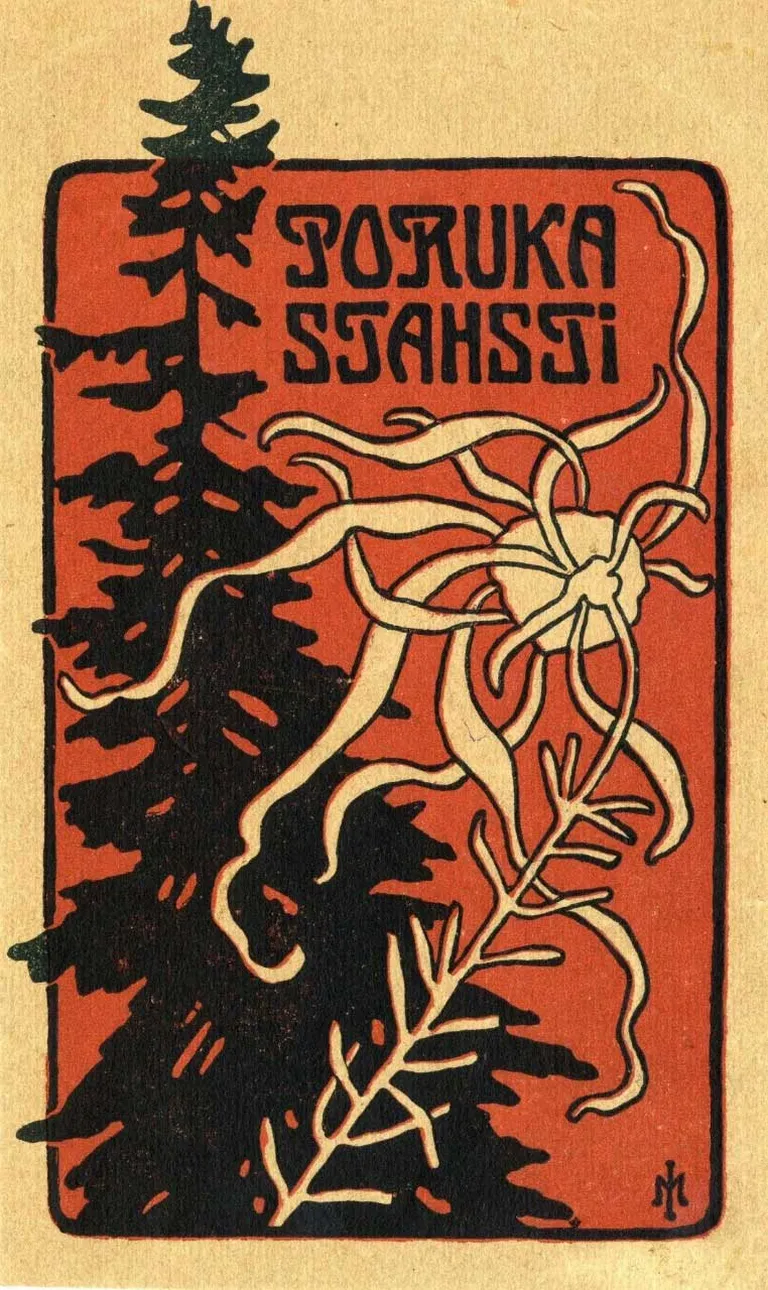 Jūlijs Madernieks. Grāmatas grafiskais noformējums. 1906. Skenējums