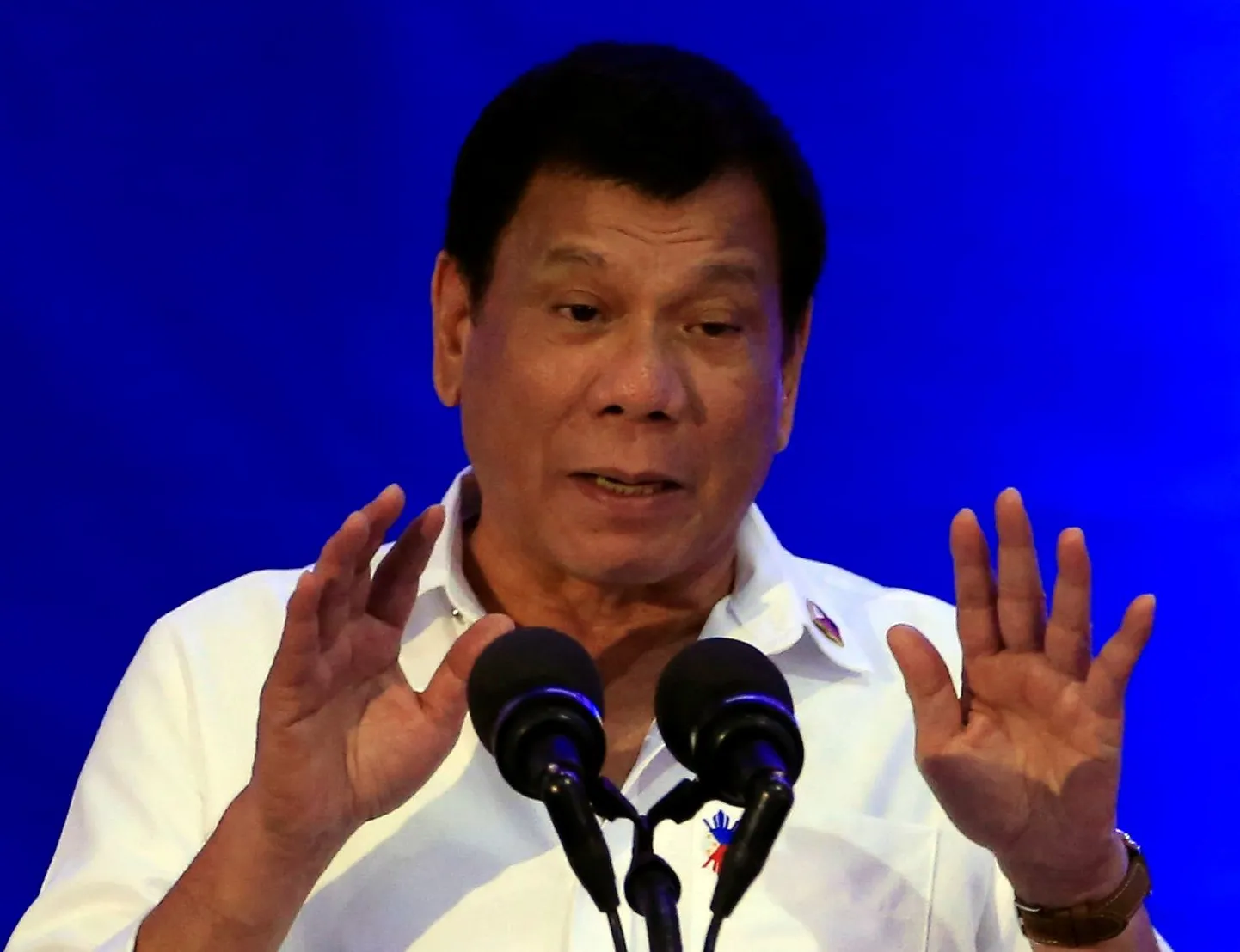 Filipiinide president Rodrigo Duterte.