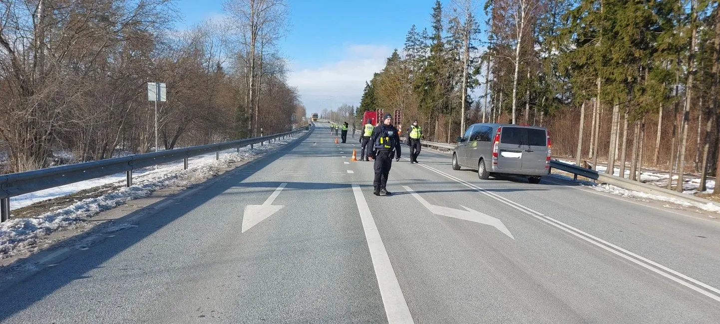 Üle tuhande kontrollitud liikleja seas leidus üks, kes oli napsisena rooli istunud.