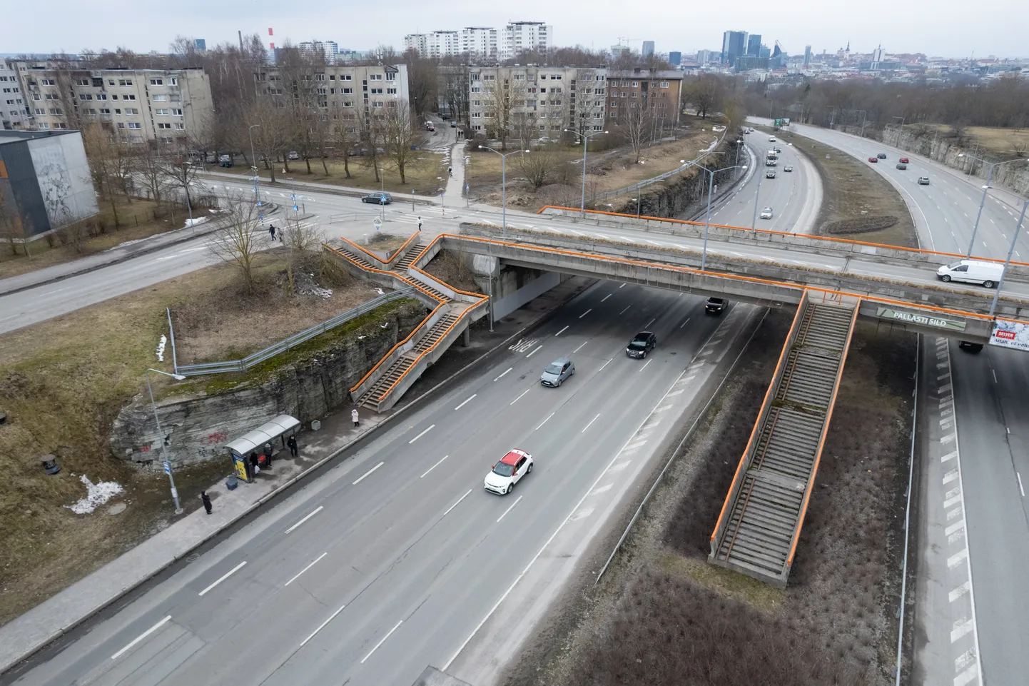 Мост Палласти на Лаагна-теэ.