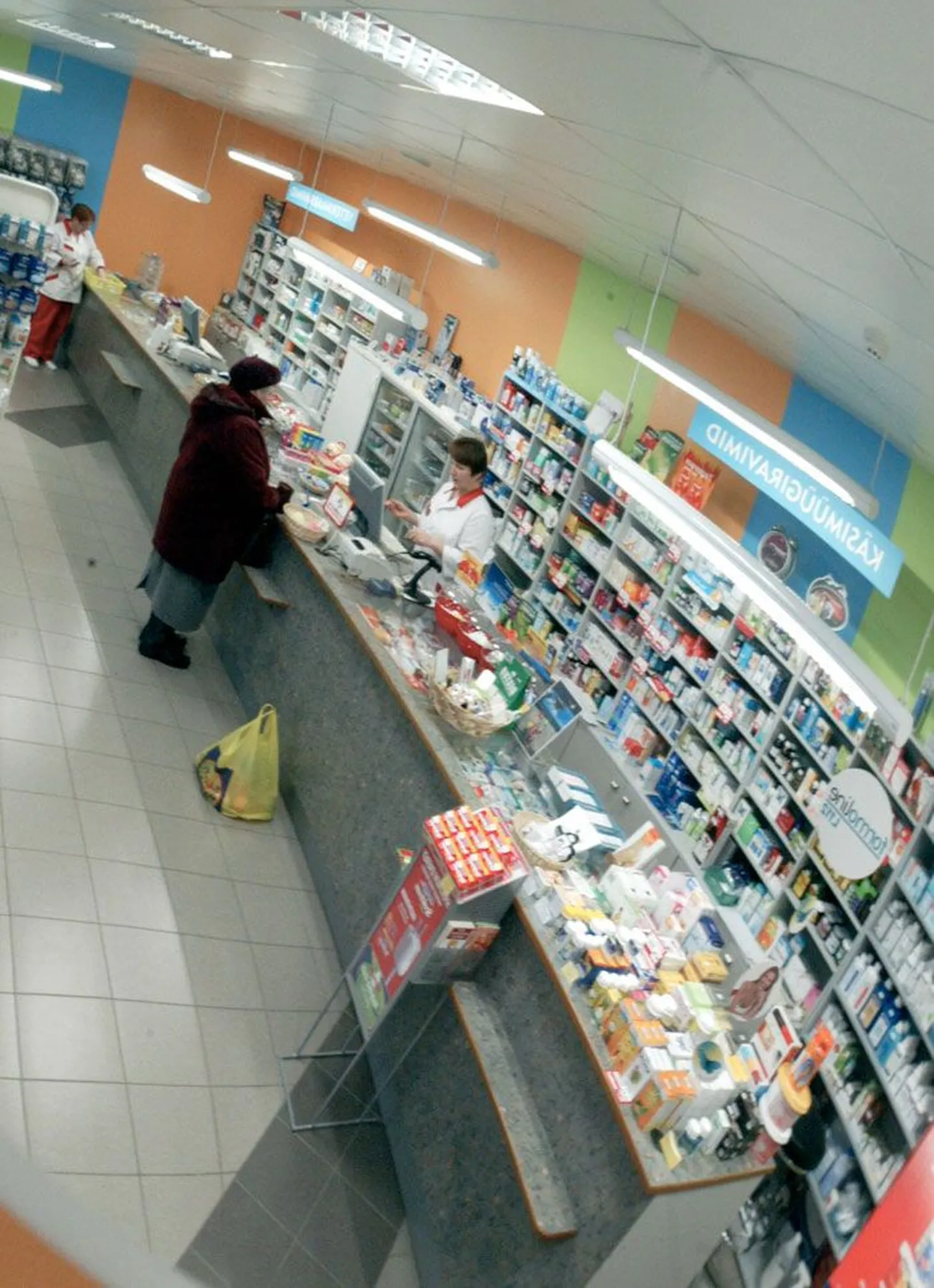 Одна из аптек Эстонии.