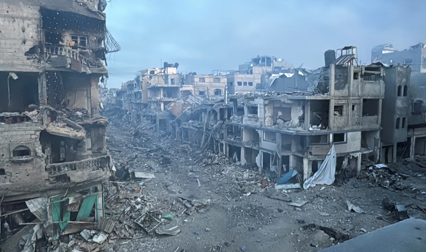 Vaade Gaza sektori põhjaosas asuvale Beit Lahiale. Foto on tehtud 18. detsembril.