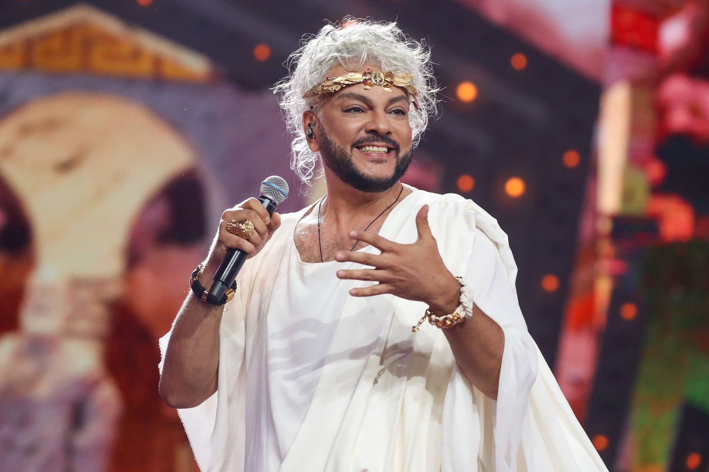 Vene laulja Filipp Kirkorov Sotšis 23. august 2021.