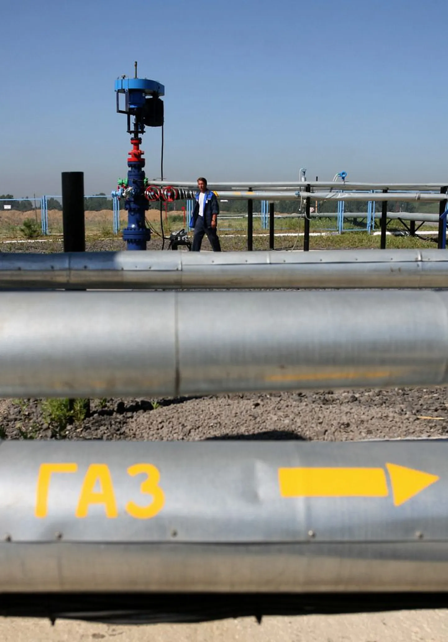 Gazpromi hallatav gaasimaardla Kemerovos.