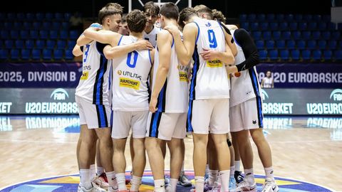 Eesti U20 koondis teenis EMil esimese võidu, alistades Šveitsi 68:64