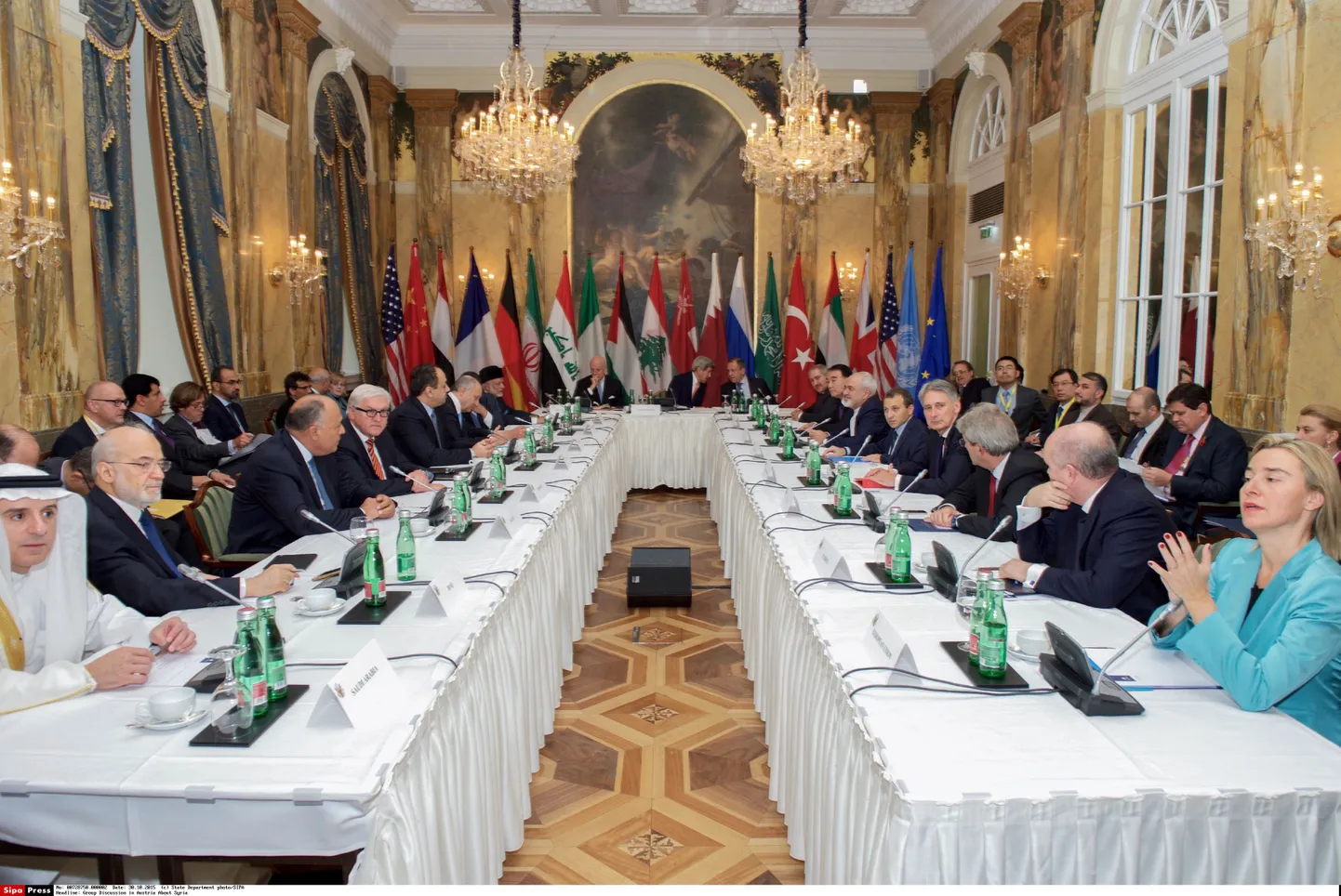Переговоры в Вене по урегулированию ситуации в Сирии впервые проходят с участием всех стран, вовлеченных в конфликт.