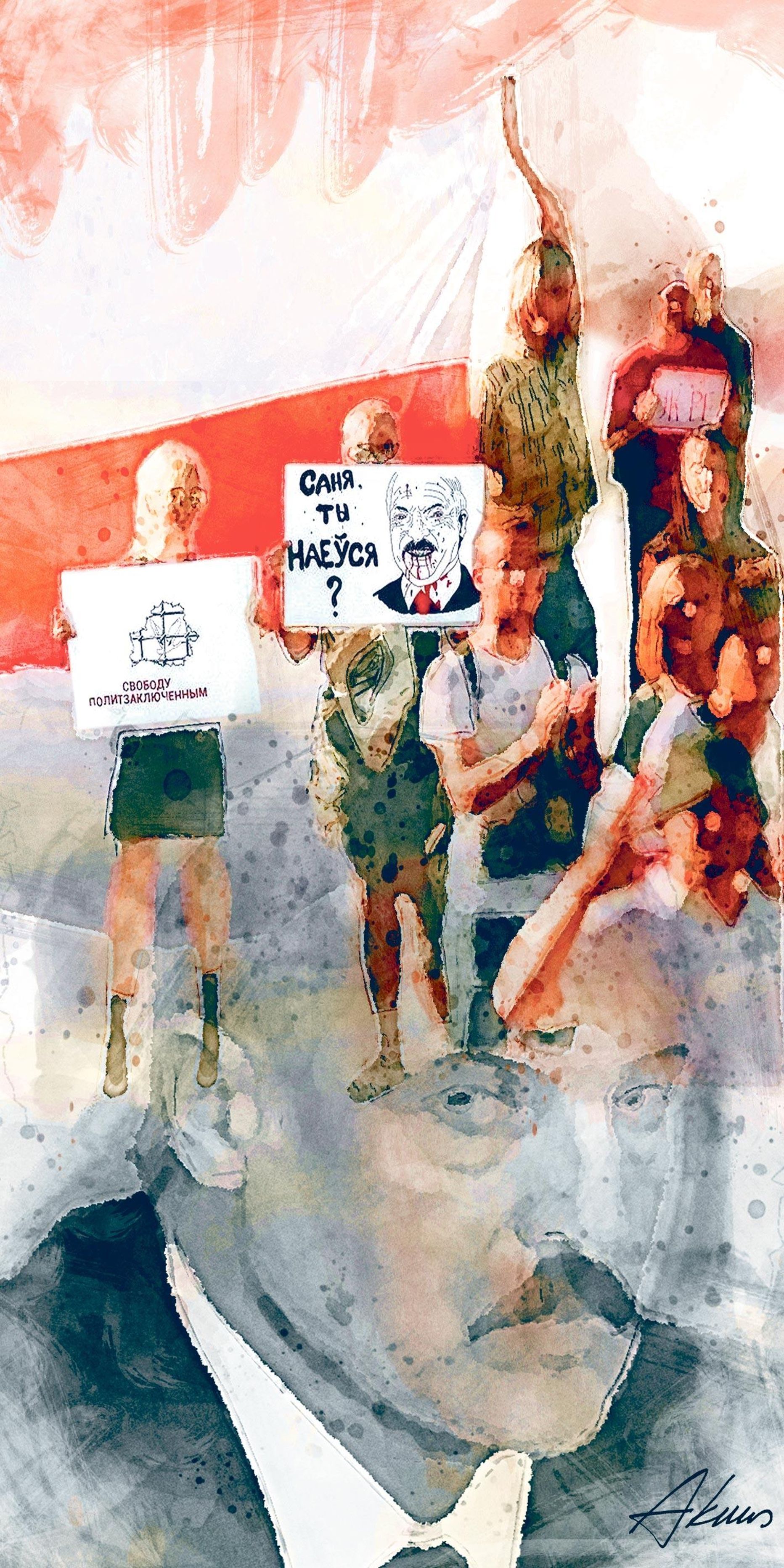 Põhjused tänavale minekuks on mitmesugused, kuid neid ühendab üks mõte – Aljaksandr Lukašenka võimu küünilisus.