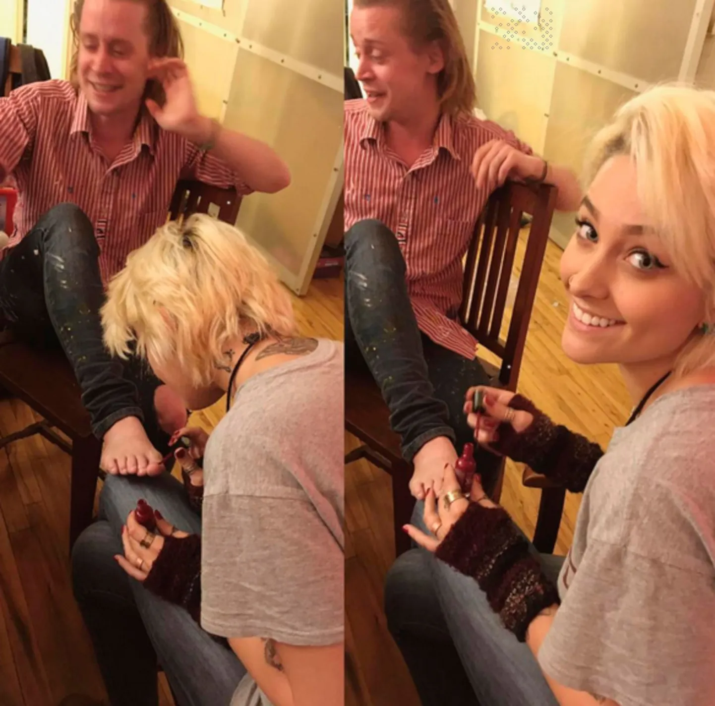 Paris Jackson ja tema ristiisa Macaulay Culkin