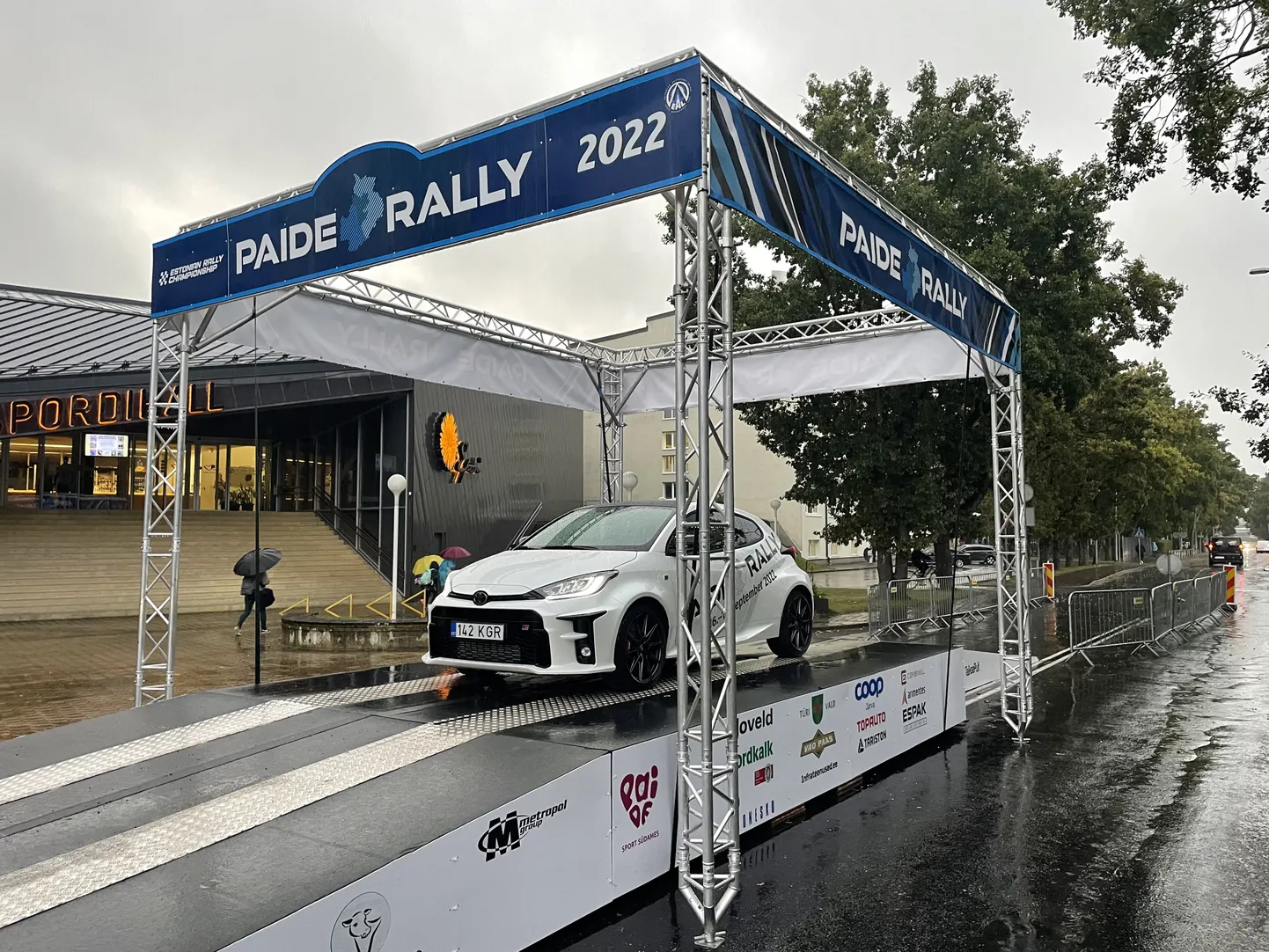 Paide ralli poodium