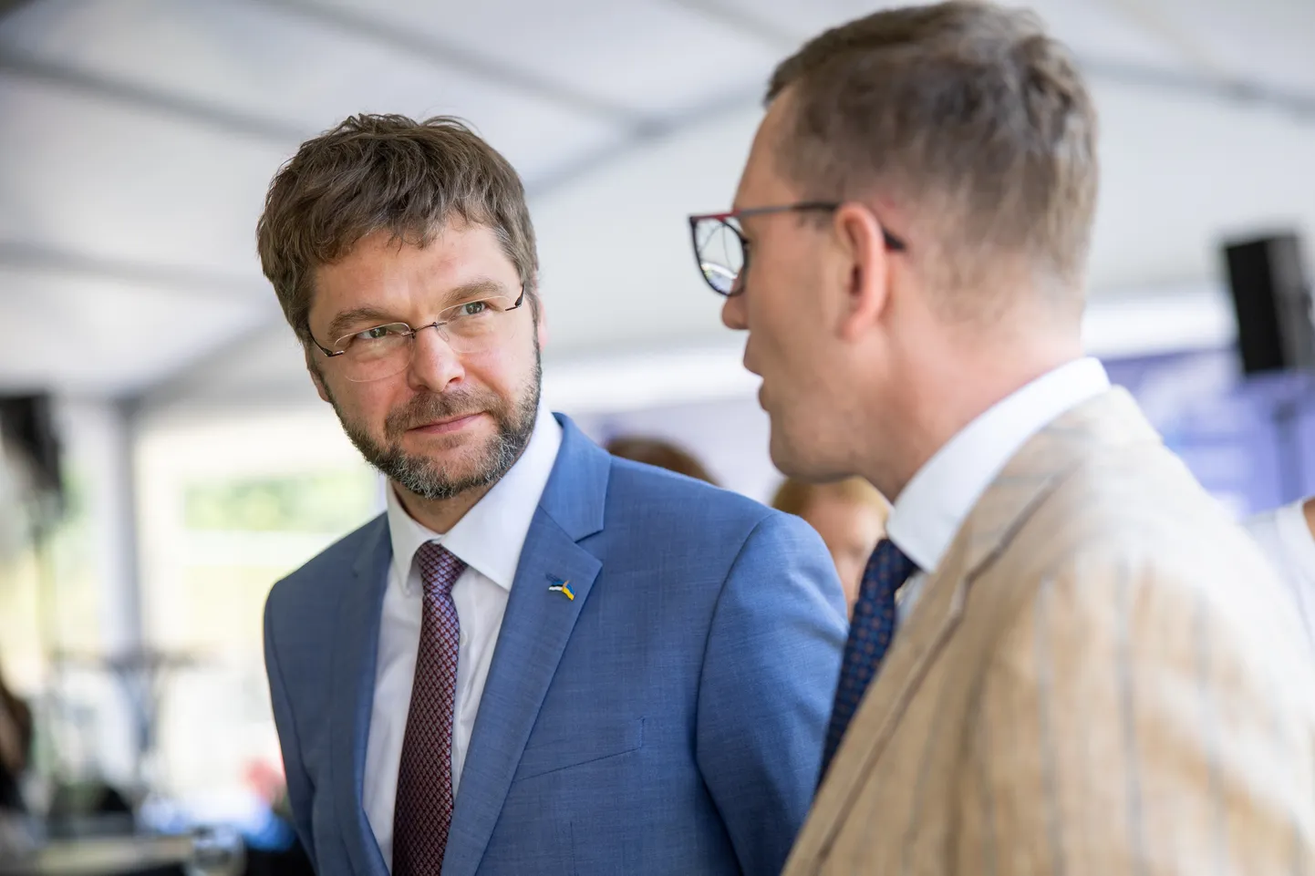 Jevgeni Ossinovski ja Kristen Michal