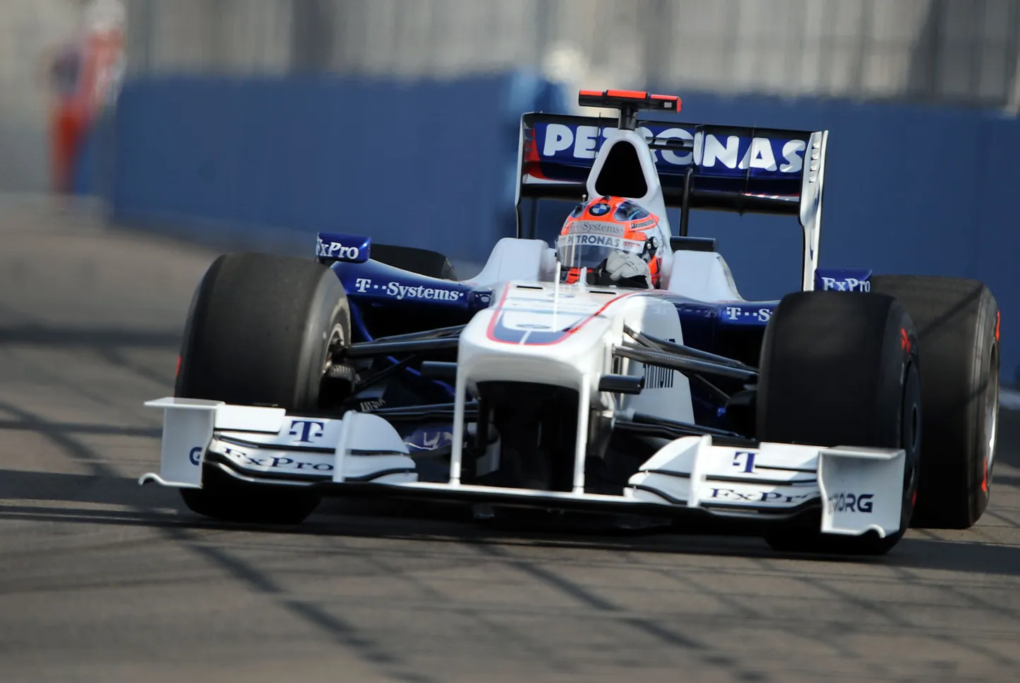 BMW Sauberi piloot Robert Kubica.