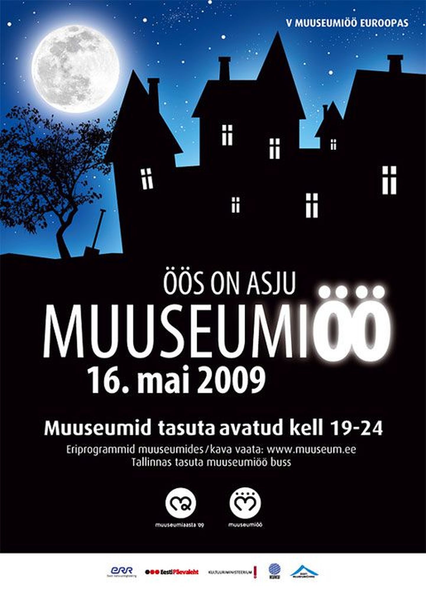 Muuseumiöö plakat
