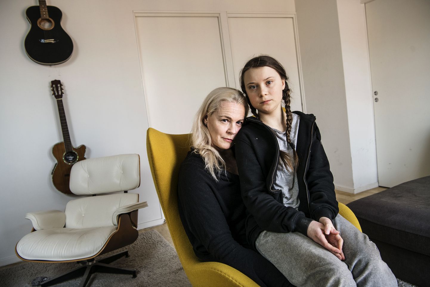 Greta Thunberg ja ta ema Malena Ernman