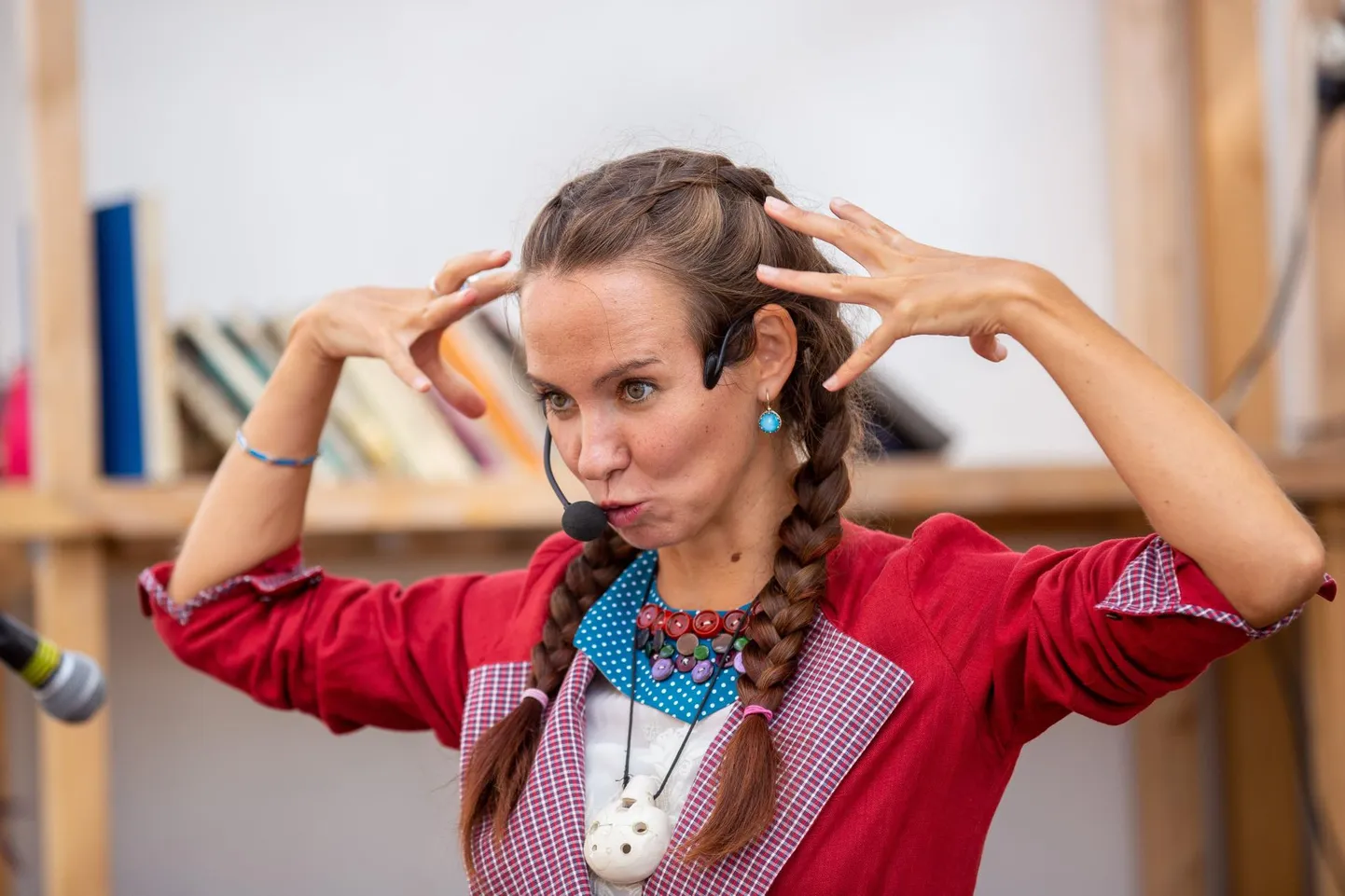 Tuntud jutuvestja Polina Tšerkassova juhendamisel saab lugude vestmiseks oskusi juurde.