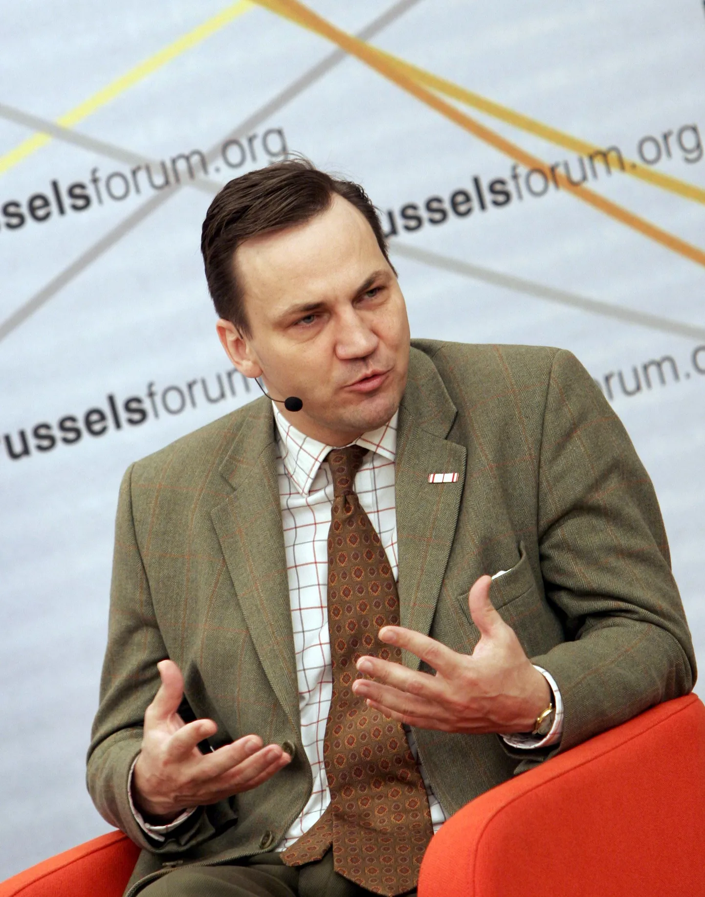 Poola välisminister Radoslaw Sikorski.