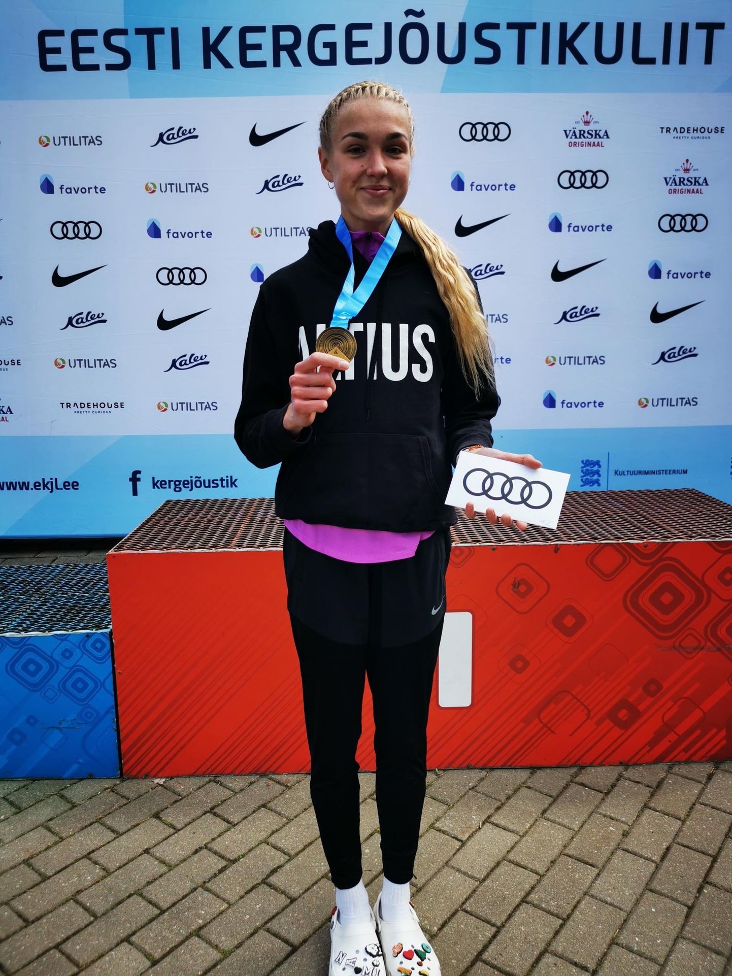 Naomi Toomenurm tuli teist aastat järjest murdmaajooksu Eesti meistriks.