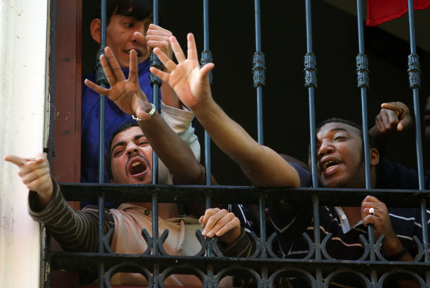 Illegaalsed immigrandid Istanbulis.