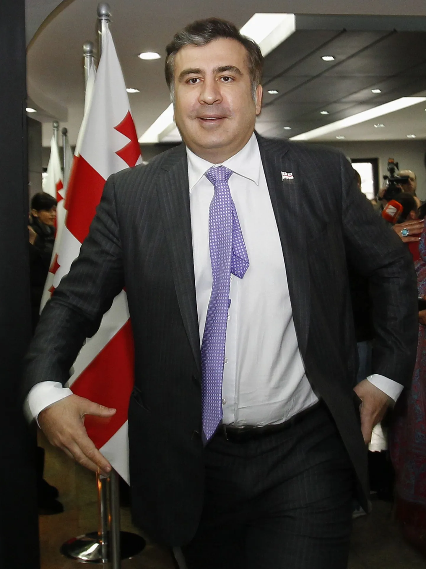 Gruusia president Mihheil Saakašvili.
