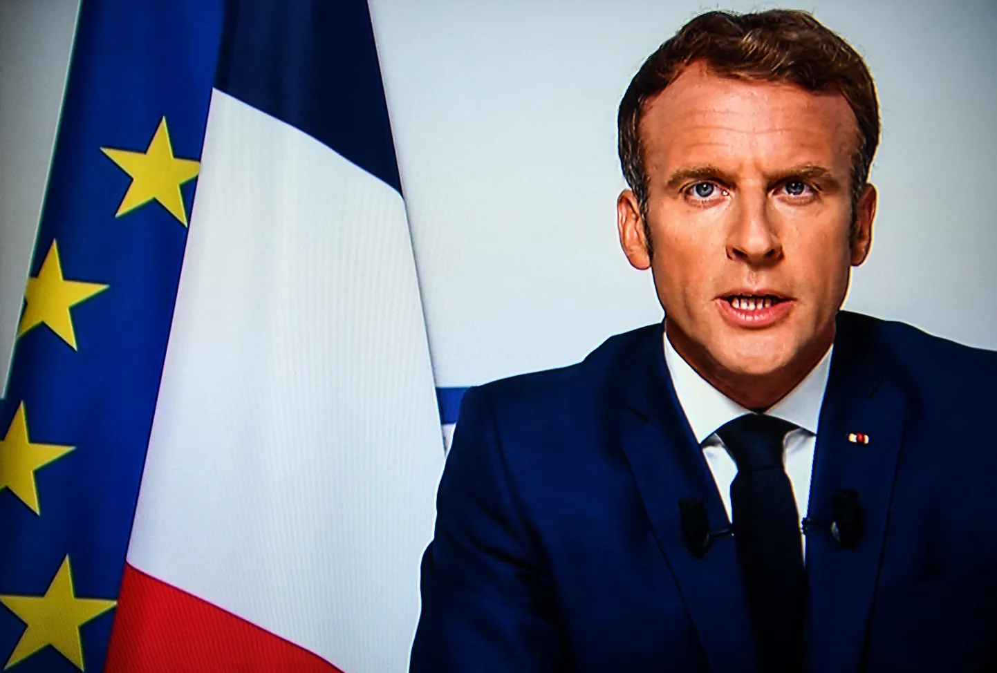 Emmanuel Macron rääkis eile Afganistani olukorrast.