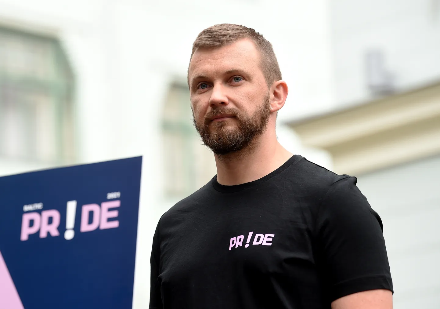 "Baltic Pride 2021" līdzpriekšsēdētājs Kaspars Zālītis.