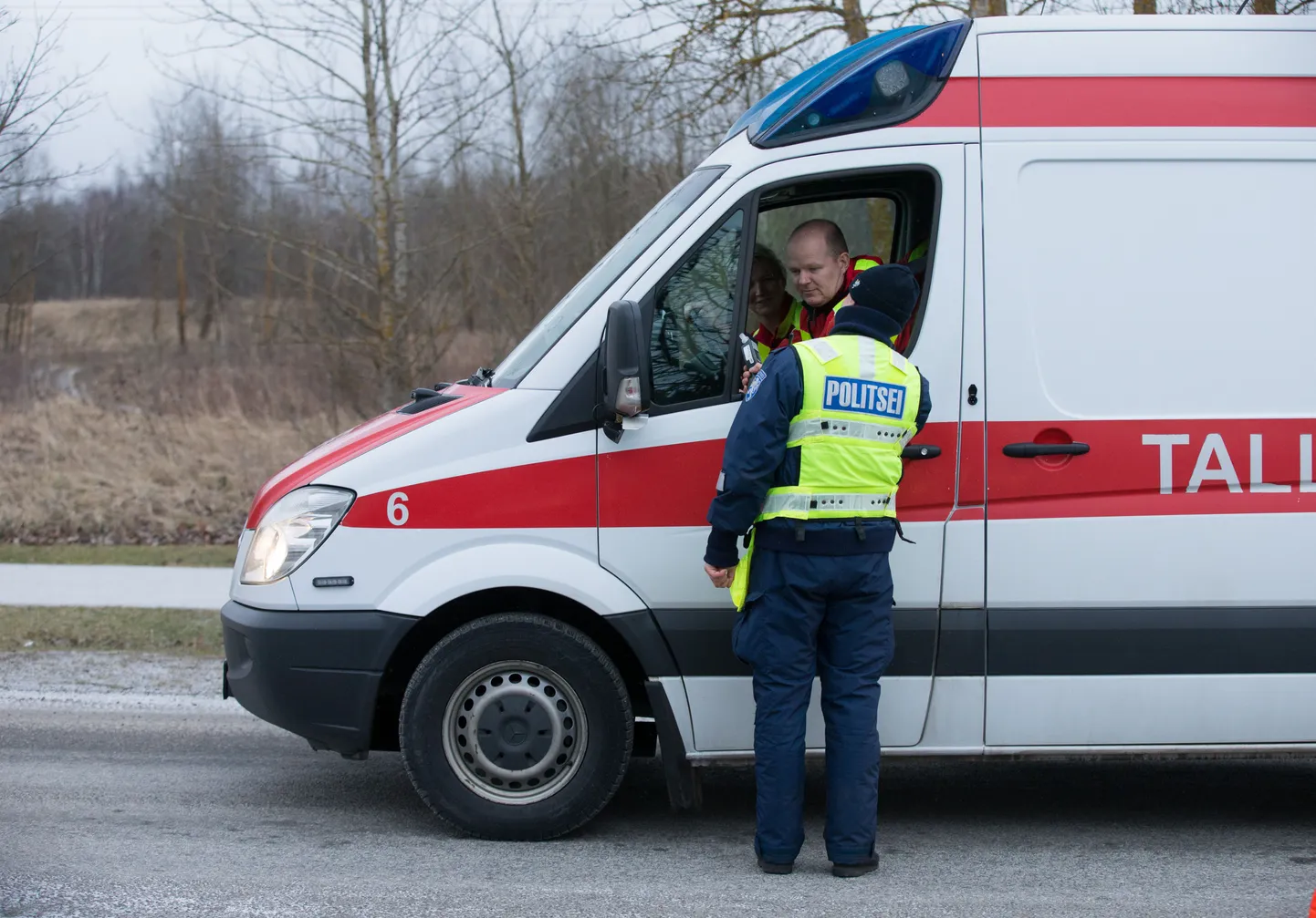 Politseil ja kiirabil tööd jagus.
