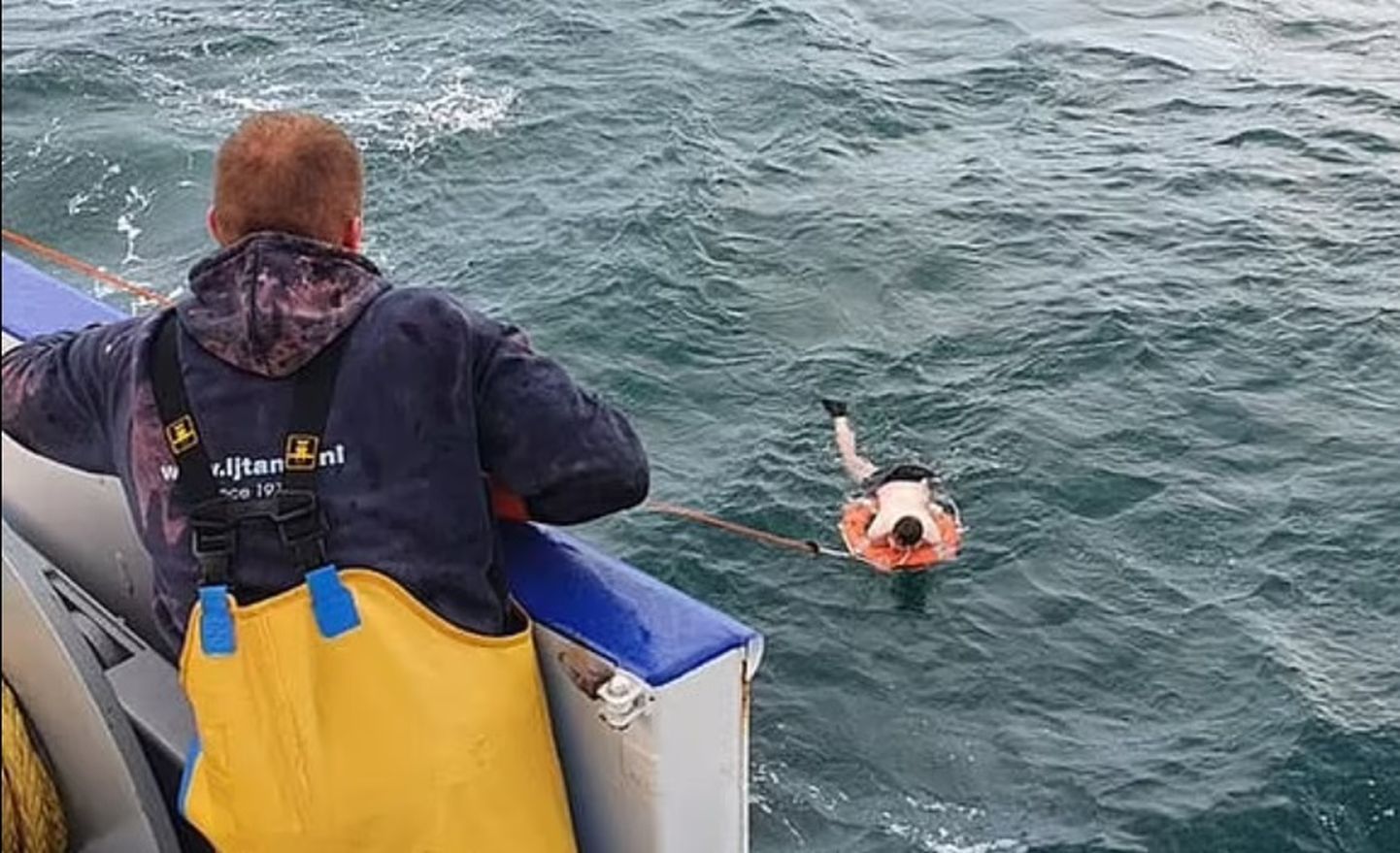 Mees veetis merevees ligikaudu 48 tundi