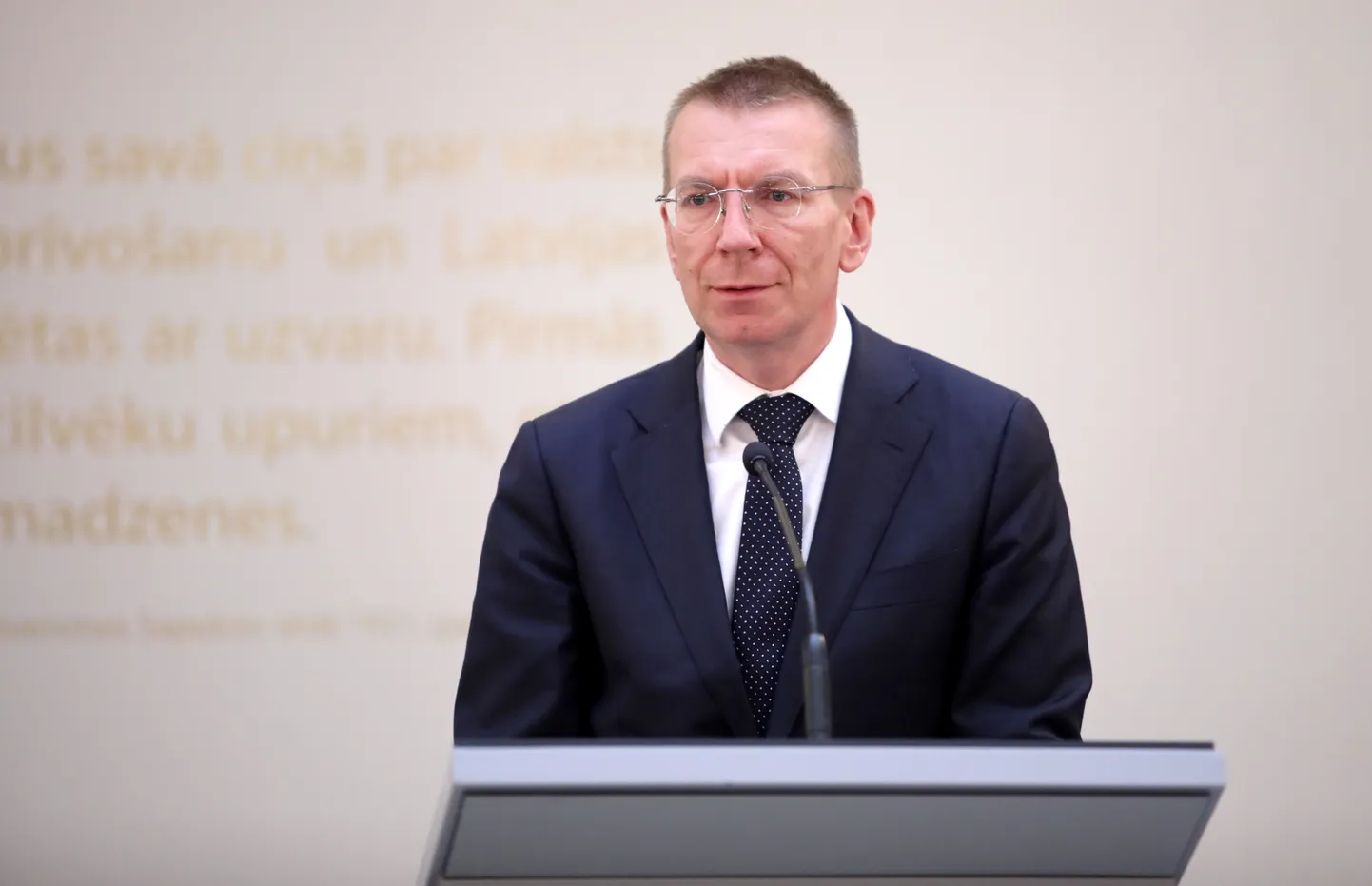 Глава МИД Латвии Эдгар Ринкевич