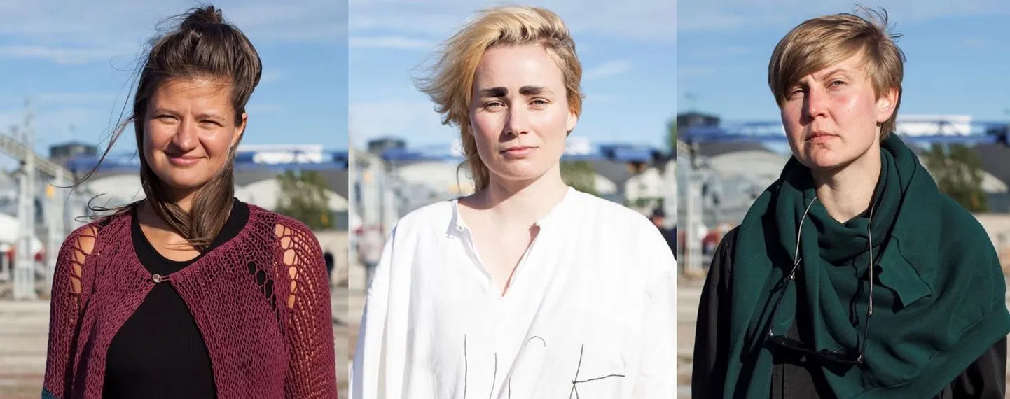Fotol Flo Kasearu, Kris Lemsalu, Anu Vahtra.