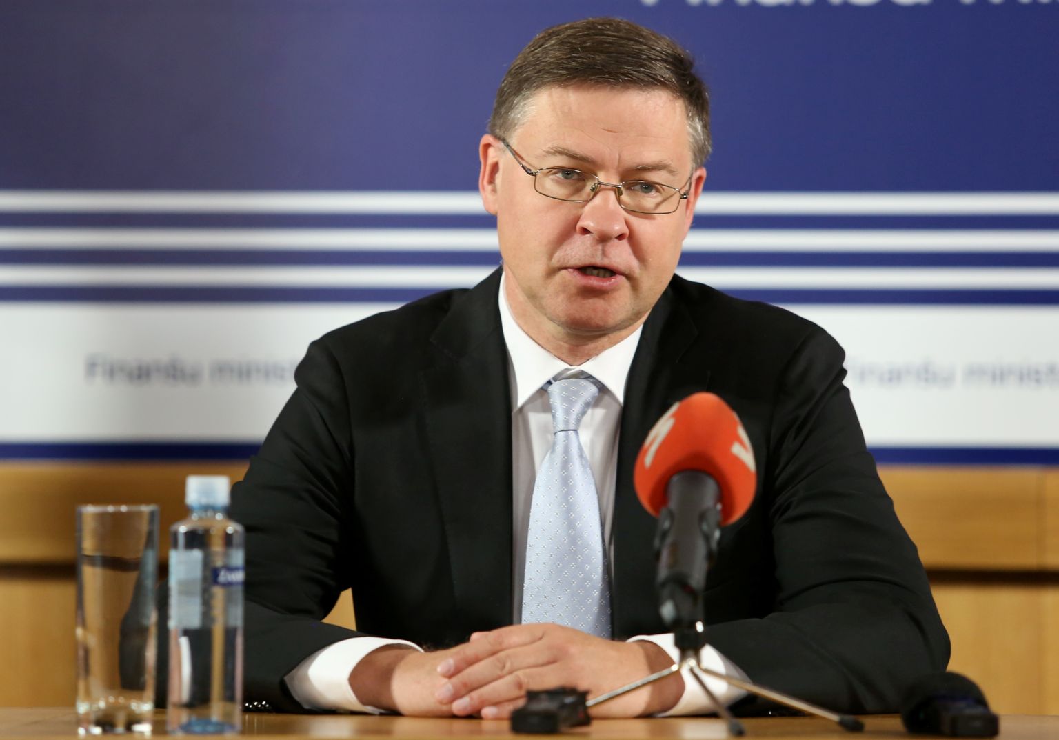 Исполнительный вице-председатель Европейской комиссии Валдис Домбровскис