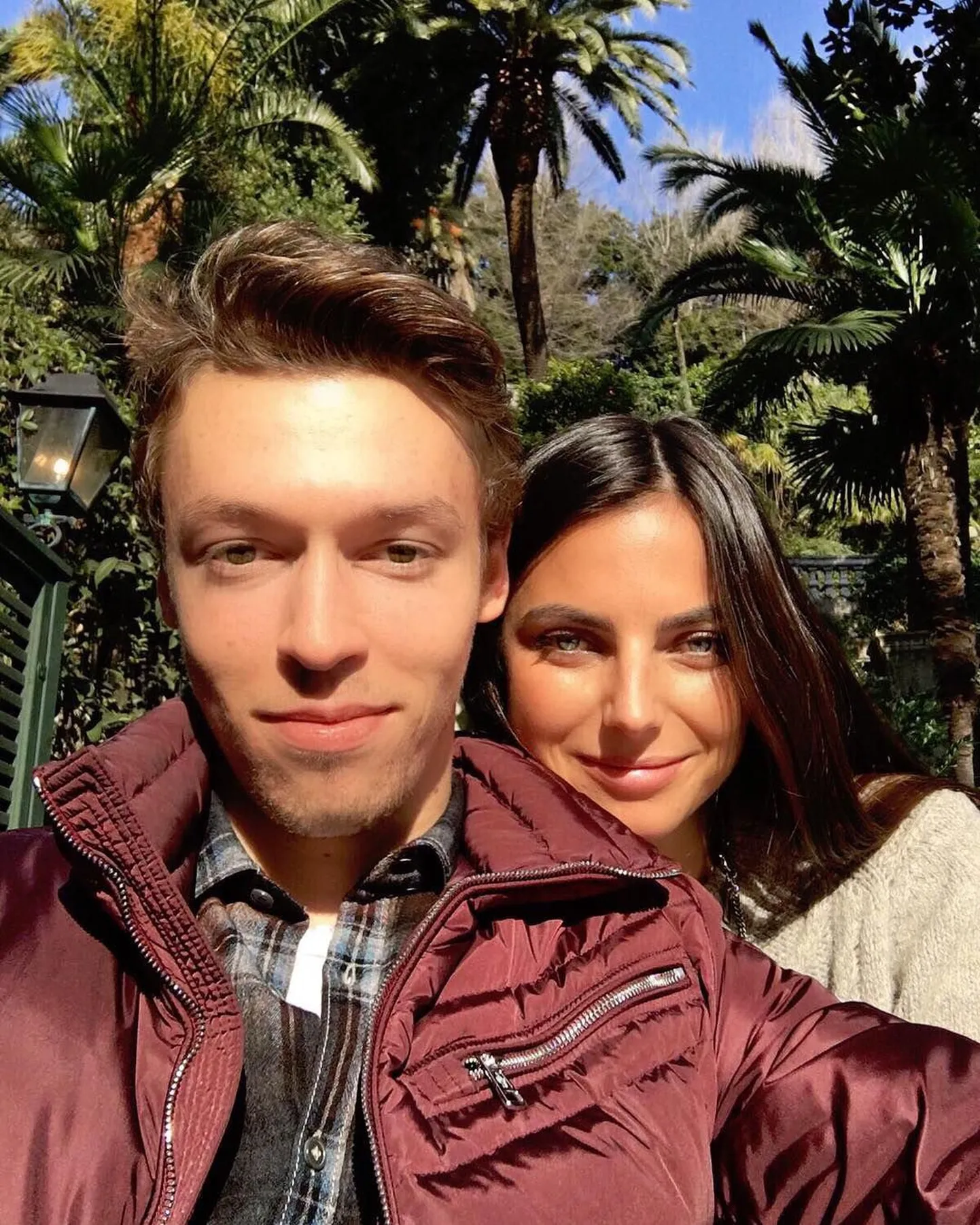 Daniil Kvjat ja Kelly Piquet.