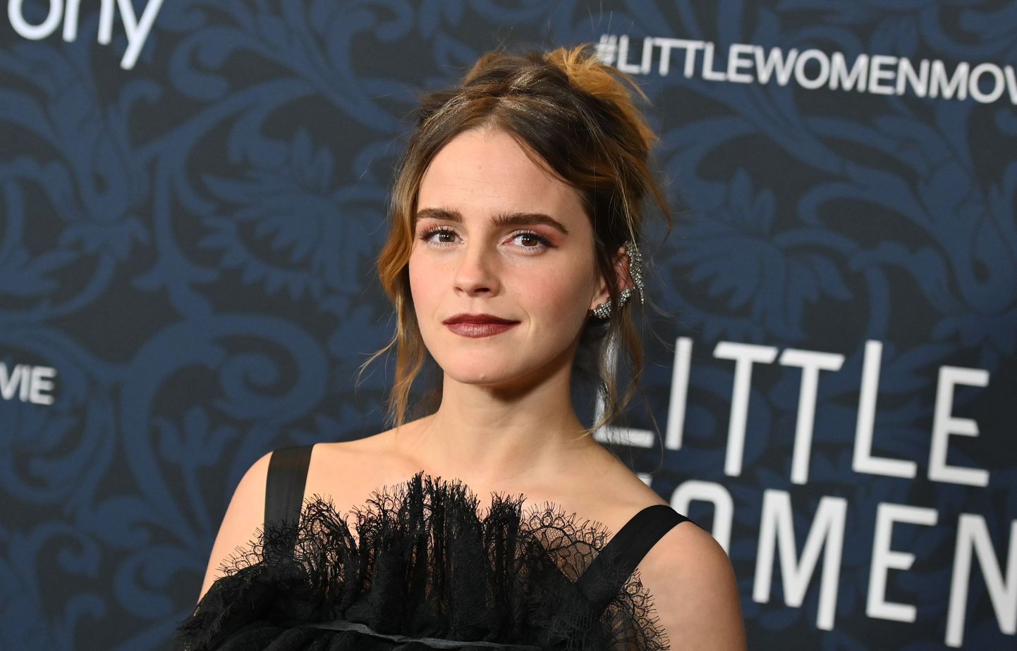 Emma Watson filmi "Väikesed naised" esilinastusel