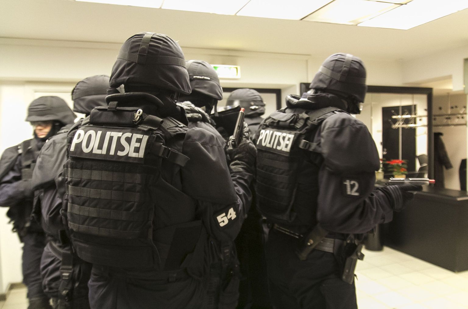Спецподразделение эстонской полиции. Фото иллюстративное