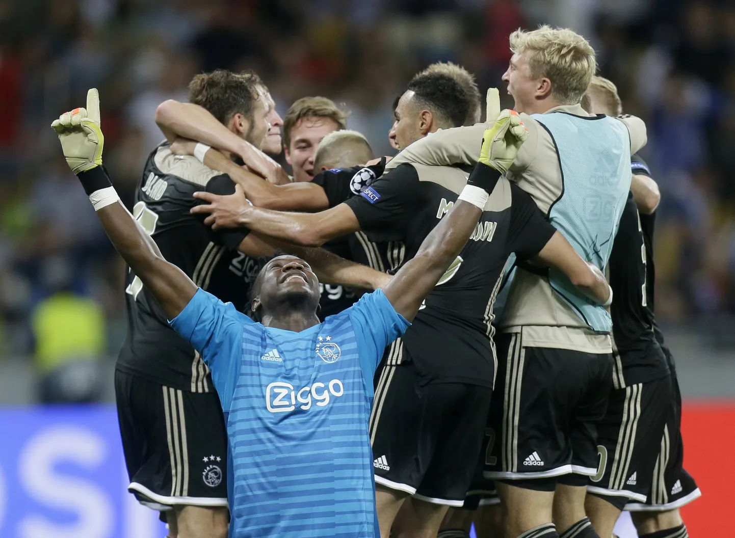 Amsterdami Ajax jõudis Meistrite liiga alagrupiturniirile.