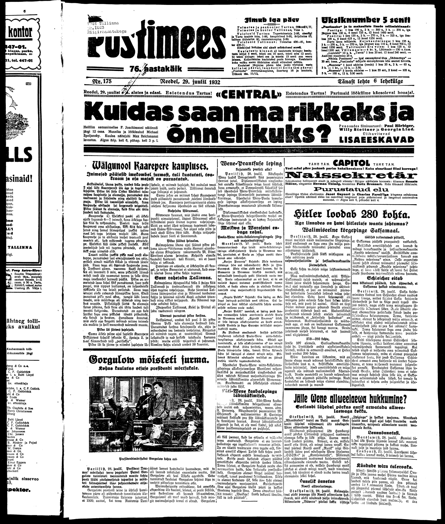 PM 29.08.1932