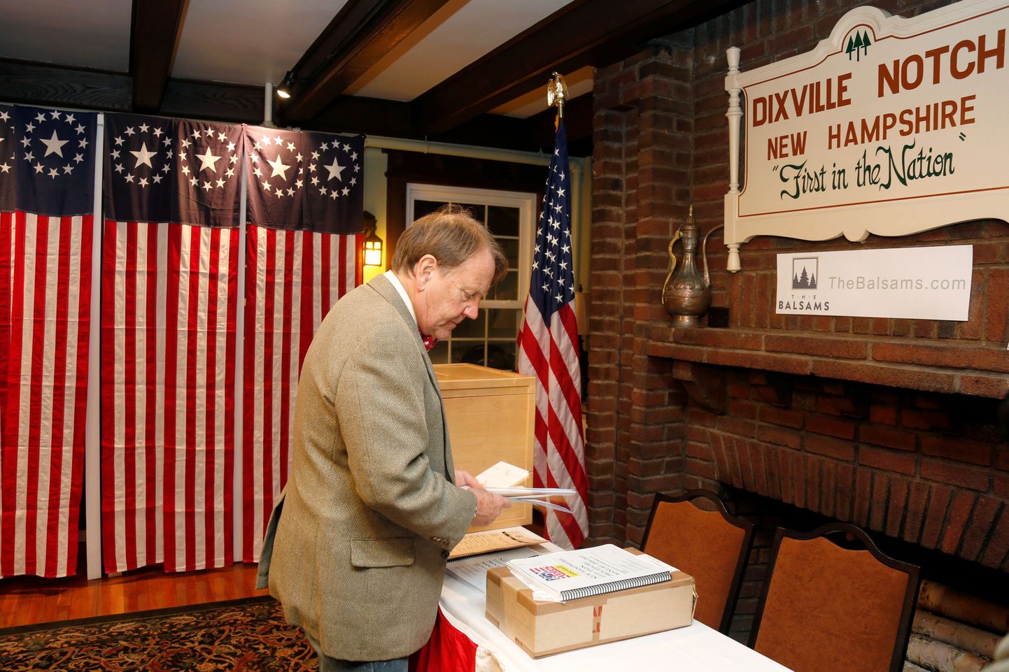 Hääletamine New Hampshire'is Dixville Notchis