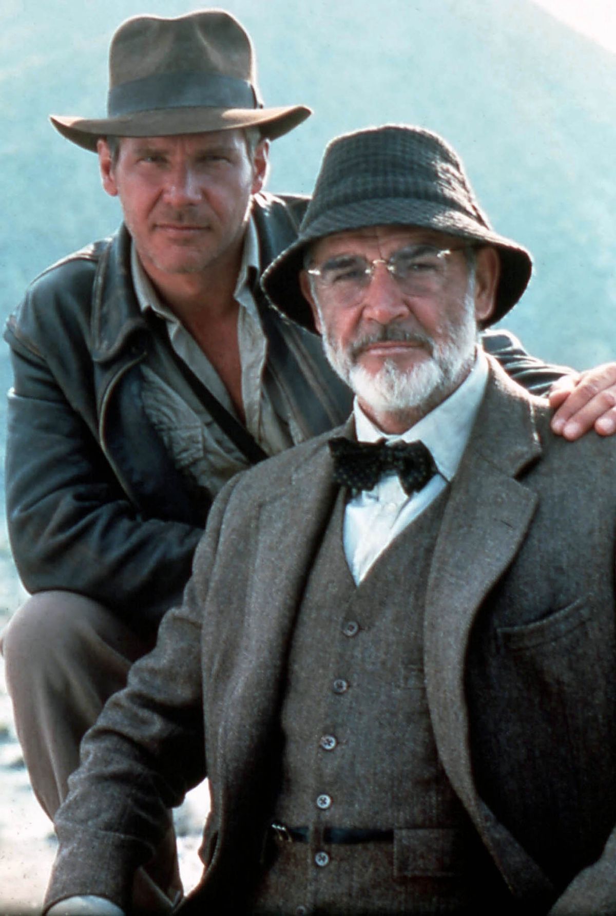 Sean Connery ja Harrison Ford 1989. aasta filmis «Indiana Jones and the Last Crusade»