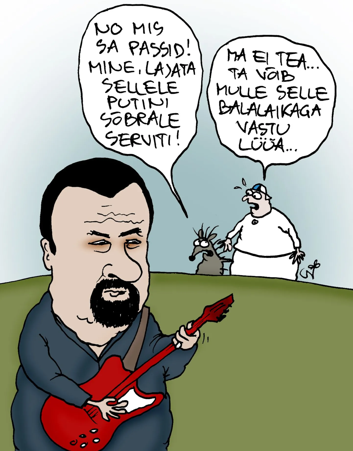 Steven Seagal - Putini balalaikaga sõber.