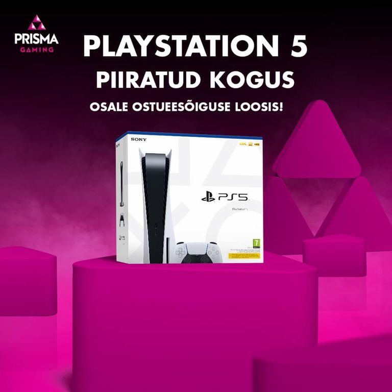 Prisma PS5 ostuluba jagamiskampaania.