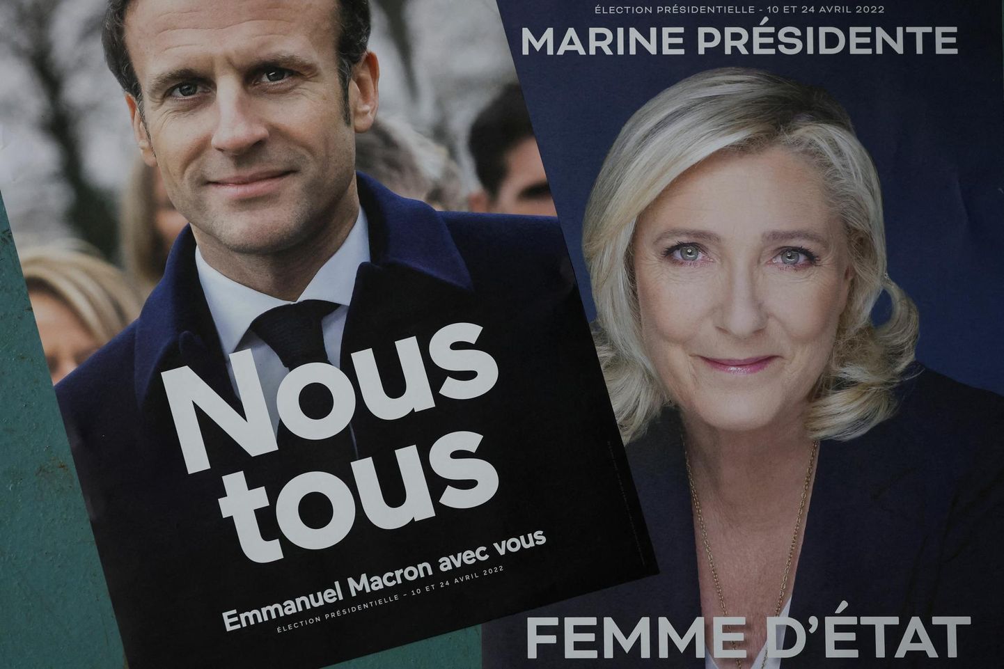 Üks neist on järgmine Prantsusmaa president. Aga kumb? Kas Emmanuel Macron või Marine Le Pen?