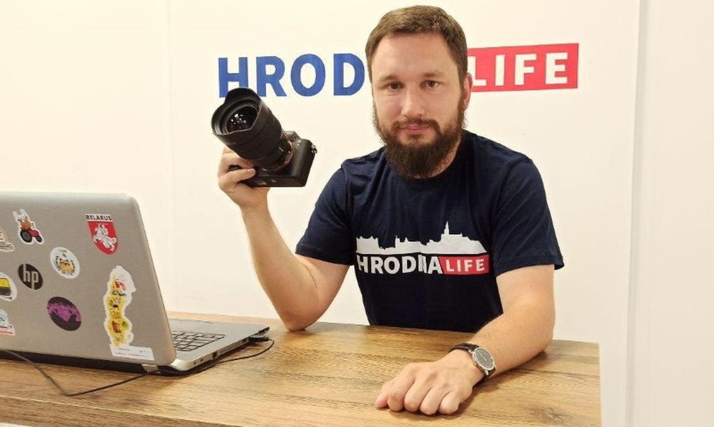 ''Hrodna.life" galvenais redaktors Aleksejs Šota