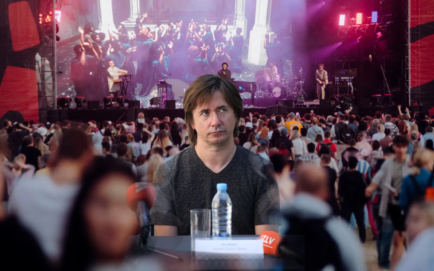 Festivāla "Positivus" izveidotājs un vadītājs Ģirts Majors.