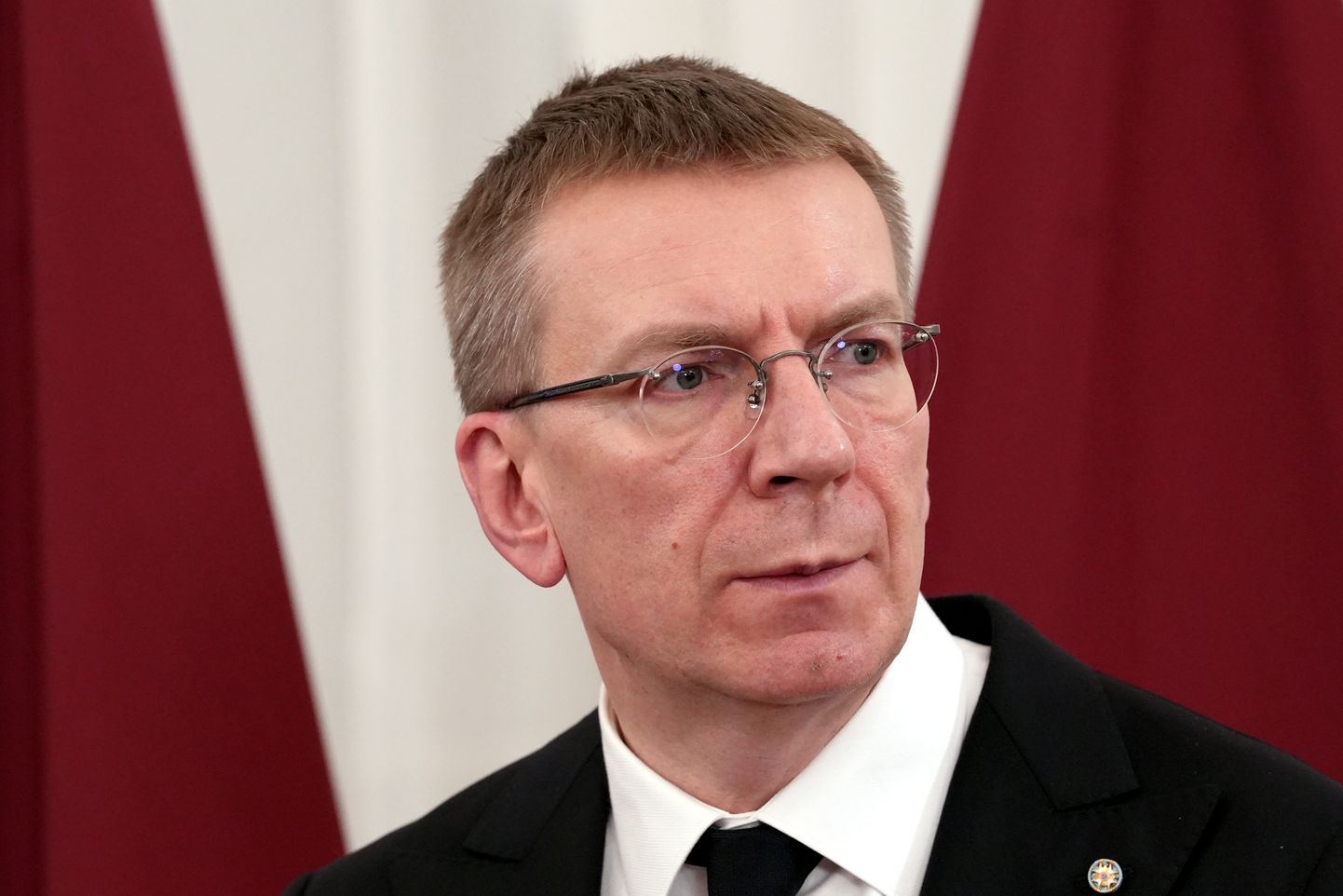 Президент Латвии Эдгар Ринкевич.